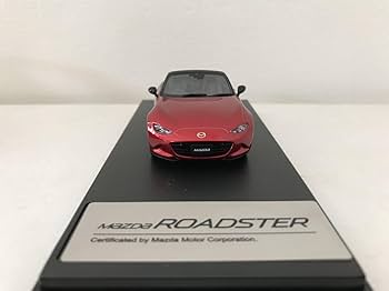 Amazon | ディーラー特注 1/43 マツダ ロードスター ソウルレッド