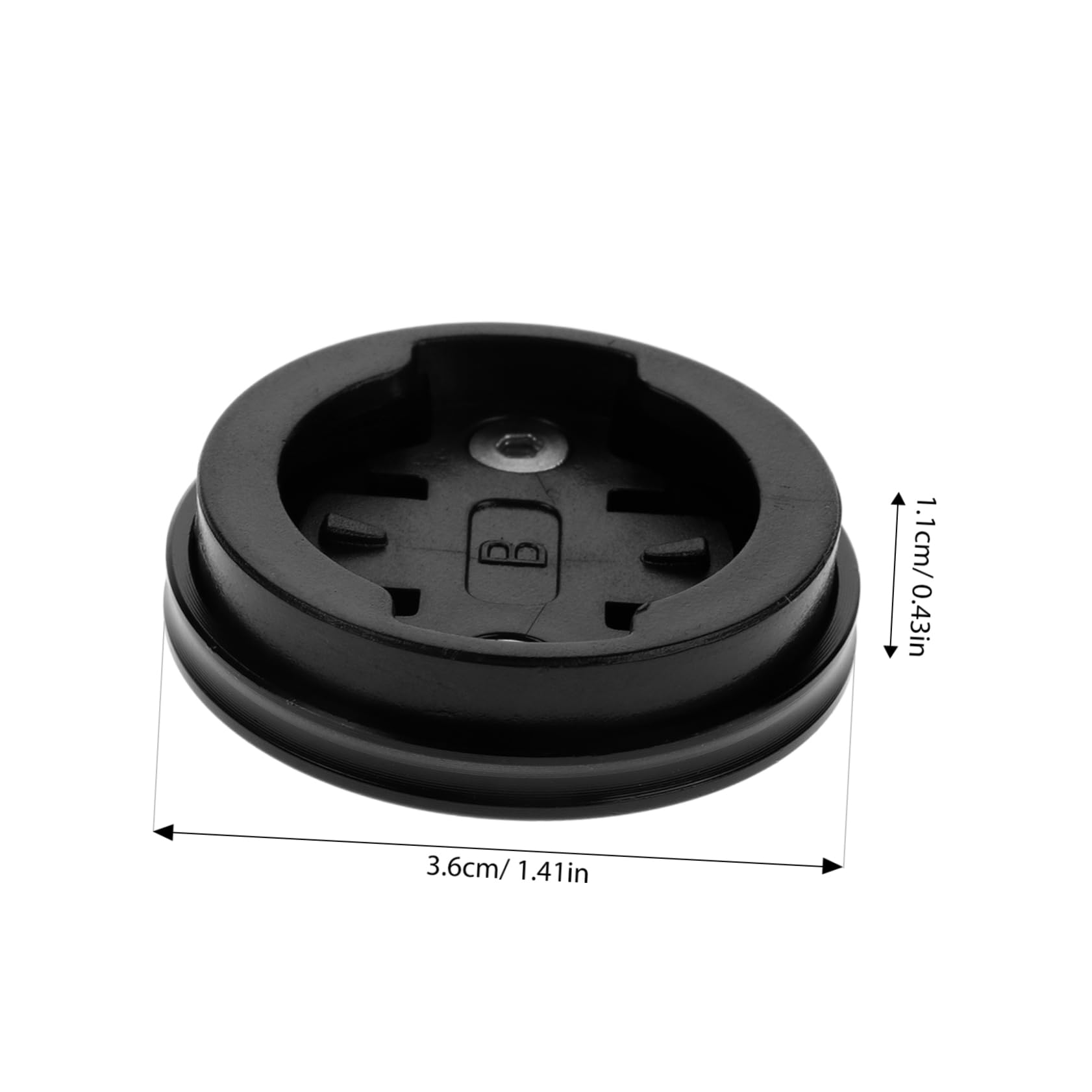 Totority Bike Computer Mount for Aluminum Alloy Bicycle Stem Cap Device Holder Accurate Timing Feature