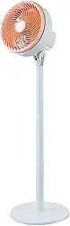 Ventilador de Coluna Vintage Ventilador Circulador de Ar de Piso (Salmão, 220V)
