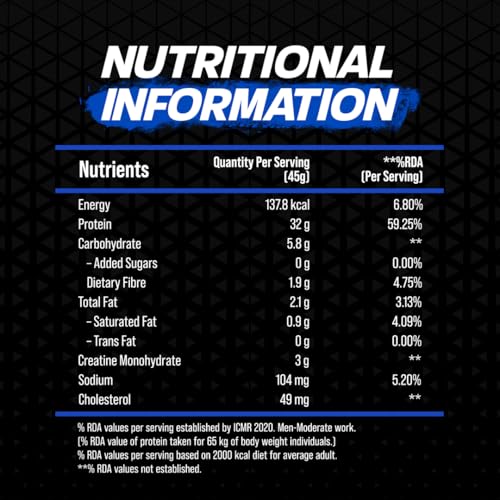 Image of Bigmuscles Nutrition Nitra Edge PB Whey Protein Powder [1kg, Rich Chocolate] | 32g Protein [Isolate + Concentrate], 3g Creatine Monohydrate | No Added - Sugar, Colours, Artificial Sweeteners