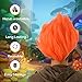 City Costume Wigs Troll Wig (Orange)