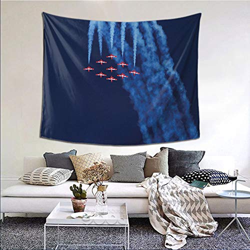JKTOWN Airplane Tapastry Wall Hanging Wall Hanging Bed Cover Wall Decor 80x60 inch