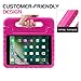BMOUO Kids Case for iPad 6th 5th Generation (iPad 9.7 Inch, 2018/2017) / iPad Air 2 - with Screen Protector, Shockproof Handle Stand Kids Case for iPad 9.7