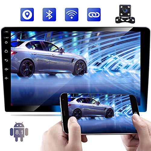 Android 8.1 Double Din Car Stereo Radio Bluetooth 10.1" Touch Screen WiFi GPS