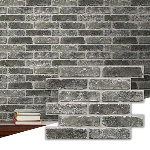 Paneles de pared de ladrillo 3D para cubrir grietas sin reformas pesadas 2