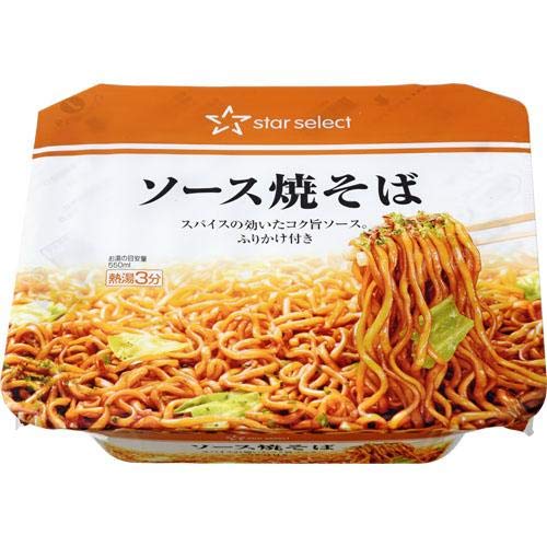 Amazon.co.jp: スターセレクト ソース焼そば 113g : 食品・飲料・お酒