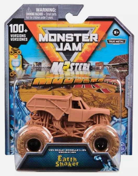 Amazon.com: Monster Jam Earth Shaker Die-Cast Monster Truck