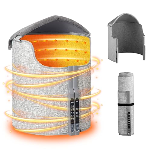 【720°全方位発熱&高温】Vkosam パネルヒーター デスクヒーター 足元ヒーター 5段階温度調節 6段階タイマー 大きいサイズ 折り畳み式 洗濯不要 冷え対策 電源式 暖房器具 過熱保護 転倒自動OFF搭載 速暖 仕事用オフィス/自宅/職場用 PSE