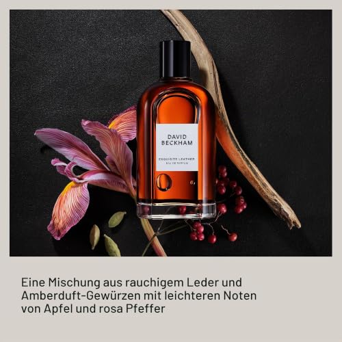 David Beckham Collection, Exquisite Leather, Eau de Parfum für Herren, mit Rauch- und Lederakkord – Duft für Herren, 100 ml – Ansicht 5