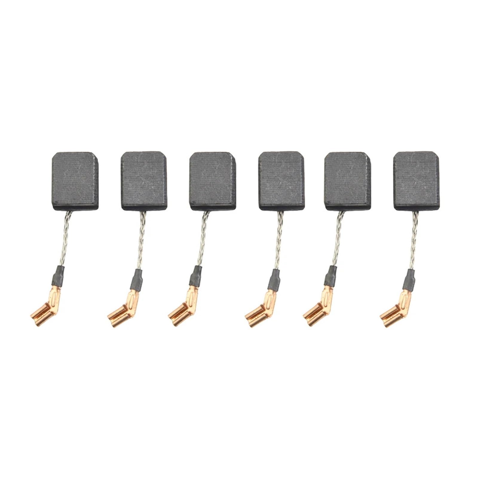 Zestaw 6 szczotek węglowych szlifierka kątowa szczotka grafitowa N421362 DWE4217 DWE4238 akcesoria do elektronarzędzi