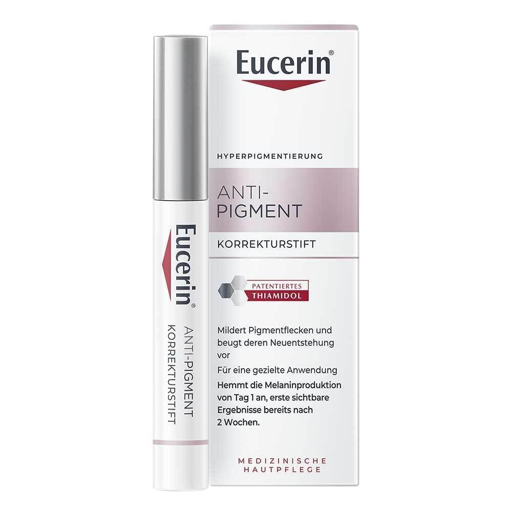 Eucerin Anti-Pigment Korrekturstift 5 ml, Serum-Applikator für die gezielte Behandlung gegen Pigmentflecken, nicht-fettendes Gel mit Thiamidol