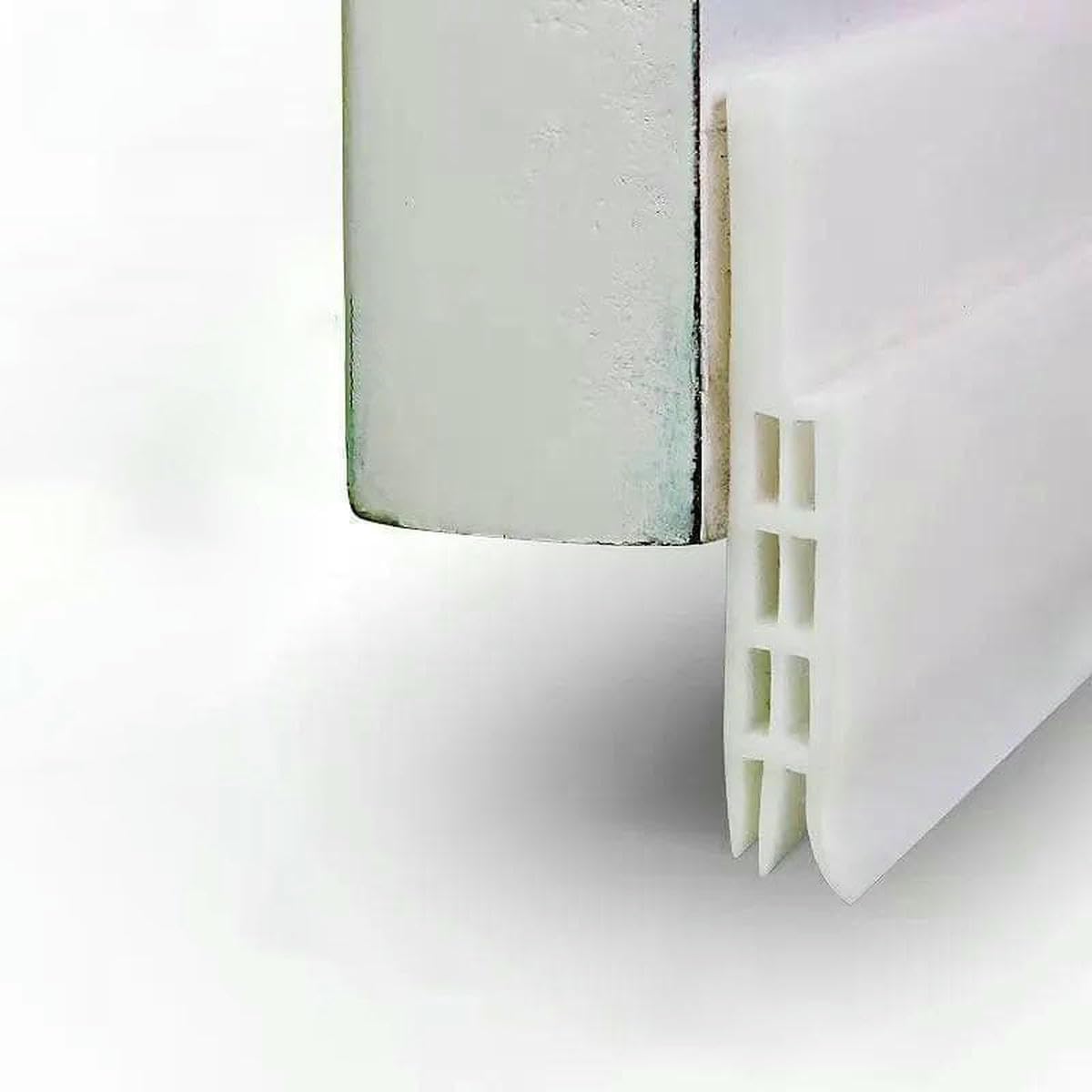 Yfshc Transparent 1Pc 1 Meter Door Bottom Sealing Strip Self-Adhesive Aoors And,Sound Insulation, Windproof, Porous Sealing Strip