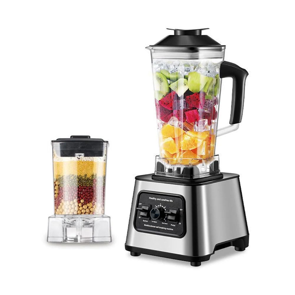 LYDZUSDP Blender Smoothie Maker,6000W Powerful Blender,Blender Smoothie Maker Table Blender with 2.5L Container,Professional Blender Mixer,for Ice,Fruit