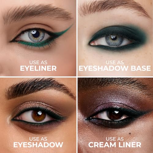 Set delineadores gel Lamel Deep Black, Brown & Emerald miniatura 4