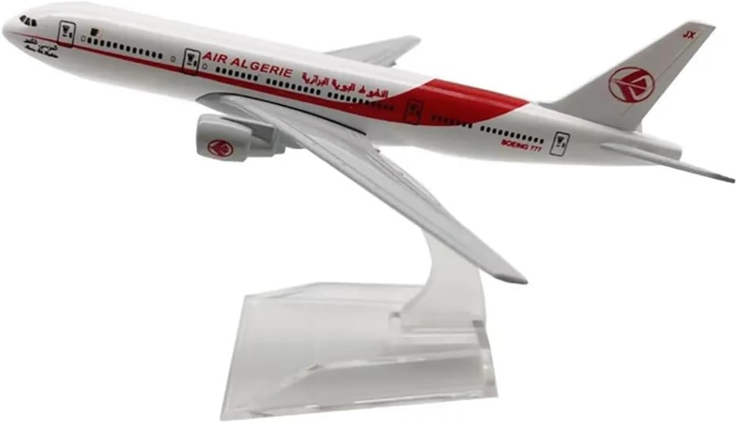 1 400 for Algeria B777 Alloy Metal Aircraft Plane Airliner Display Adult Hobbies Aviation Commemorative Collection Hobby Playgame Kit