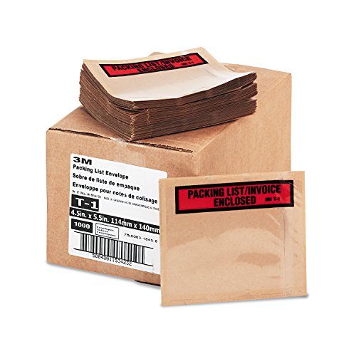 3M - Top Print Self-Adhesive Packing List Envelope