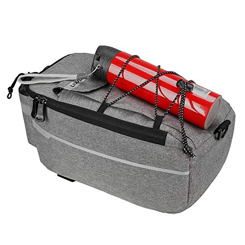 Festnight Lixada Trunk Cooler Bag Isolado Ciclismo Bicicleta Rack de Armazenamento Traseiro Bagagem