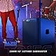 Alto TS15S 2500 Watt 15-Zoll Subwoofer, Aktiver PA-Lautsprecher mit 6 DSP-Modi, Einfacher Aufbau, 132dB, 3-Zoll Schwingspule, Druckvoller Bass