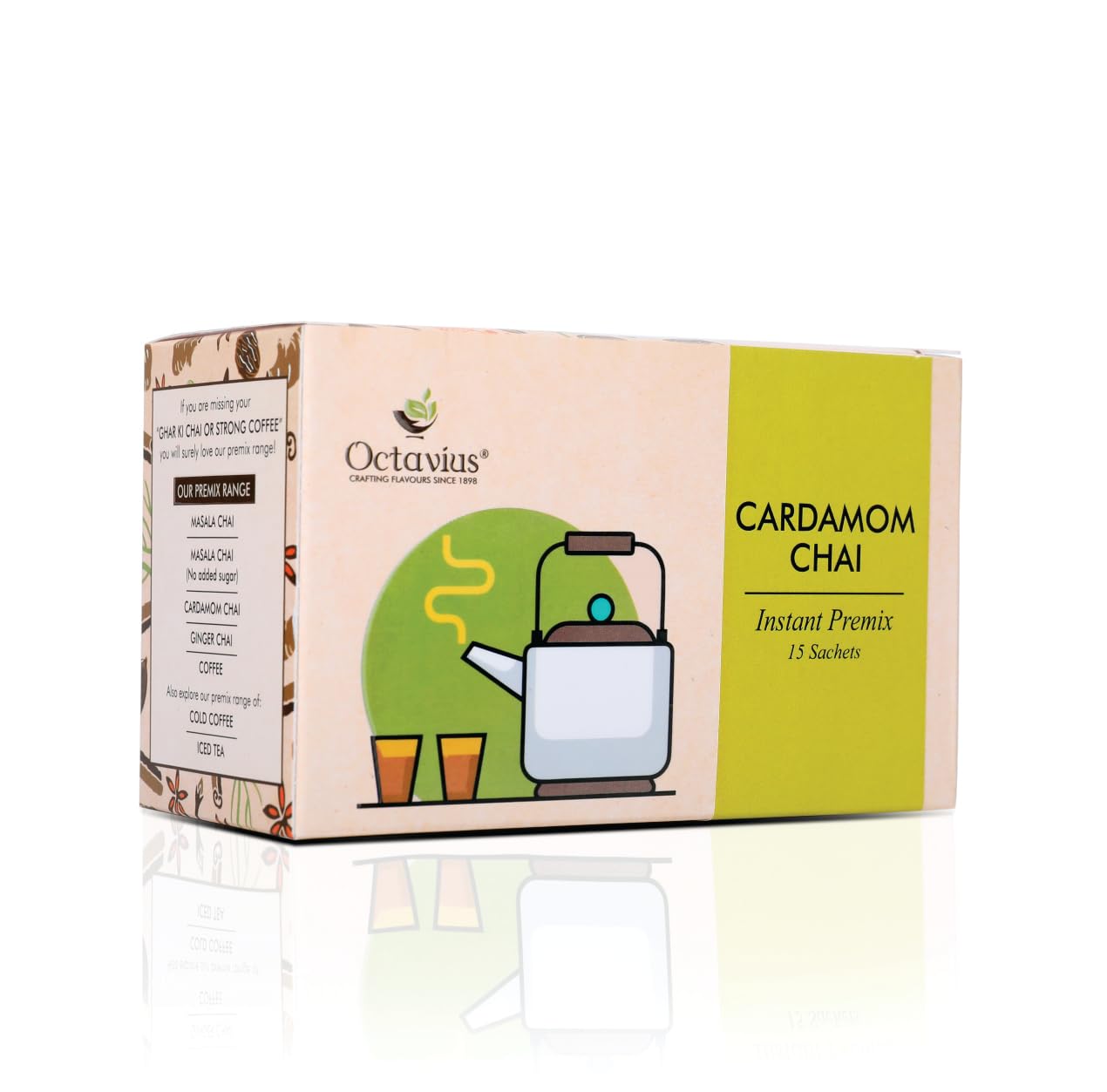 See full amazon price history chart for Octavius | Cardamom Premix Tea - 15 Pouches | Elaichi Chai | Readymade Tea Mix | Ready Tea | Premix Tea Powder | Instant Tea | Tea Premix - (15 Gm X 15 Sachets) Octavius | Cardamom Premix Tea - 15 Pouches | Elaichi Chai | Readymade Tea Mix | Ready Tea | Premix Tea Powder | Instant Tea | Tea Premix - (15 Gm X 15 Sachets) (B099F2ZQ8K) Amazon Price History, Amazon Price Tracker