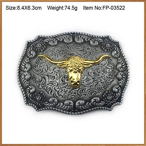 ZDANG Eagle Retro Western Flower Bull Head Jeans