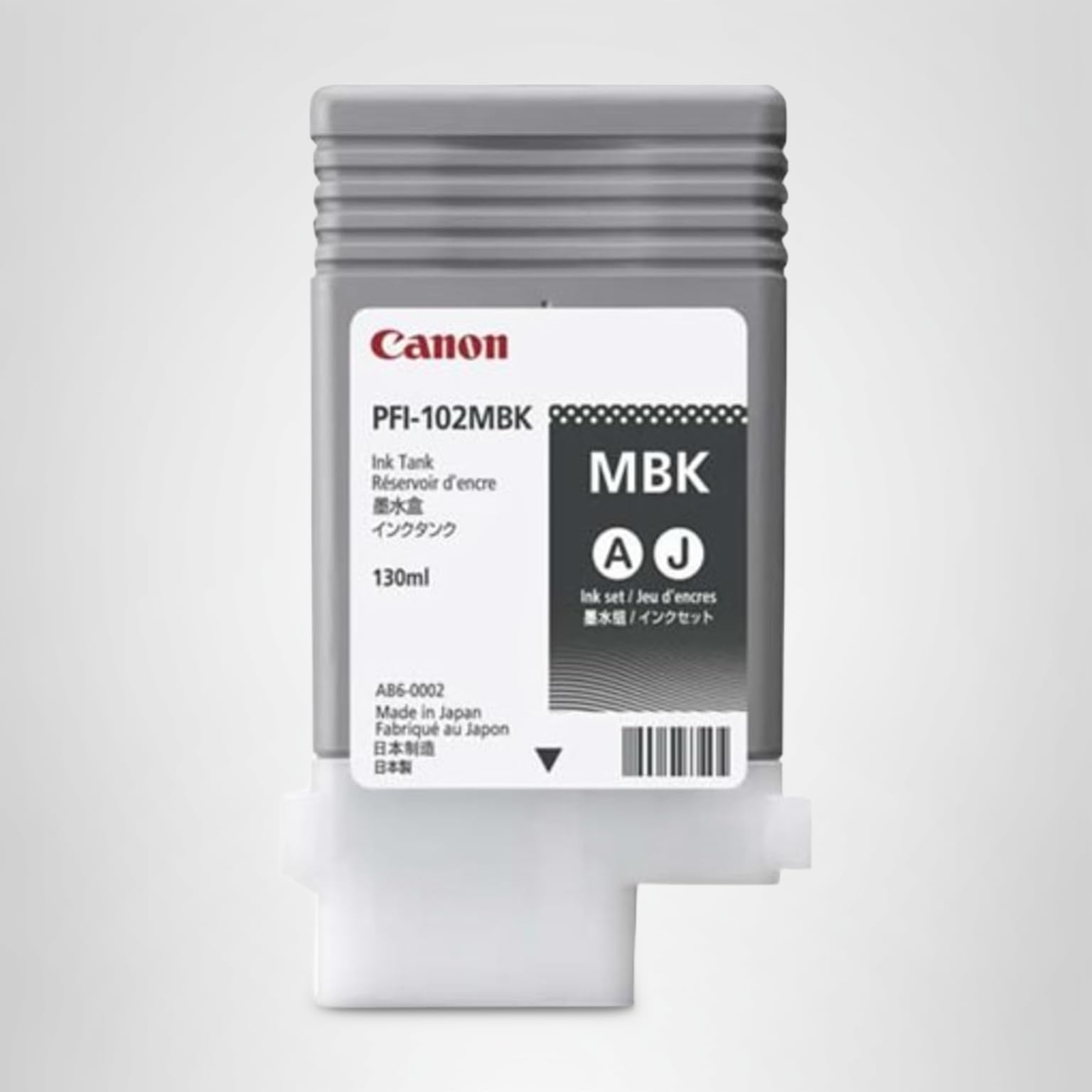 Amazon.co.jp: Canon 純正インクタンク マットブラック PFI-102MBK