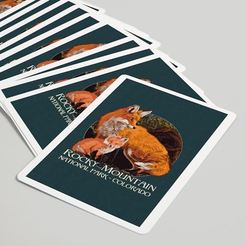 Rocky Mountain National Park, Baraja de 52 cartas póker miniatura 5