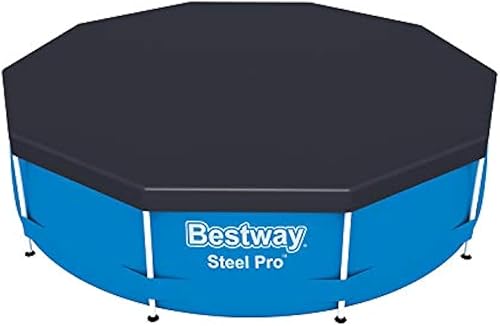 Bestway 58036 Flowclear - Cubierta para piscina 10 pies color negro