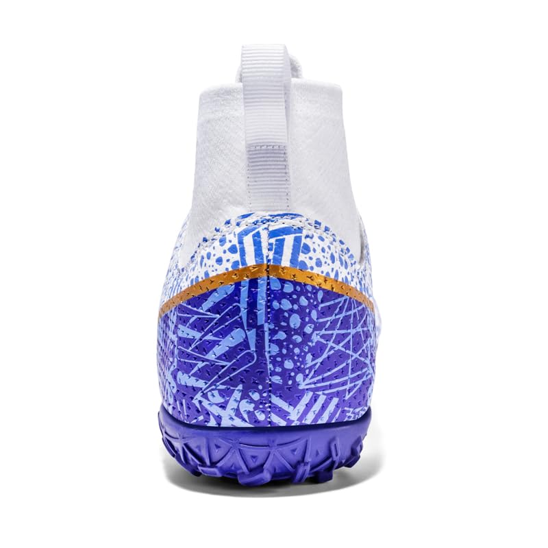 Men's Football Boots Indoor and Outdoor Football Shoes Sports Shoes Futsal Shoes TF Non-Slip Sole high top Football Boots2