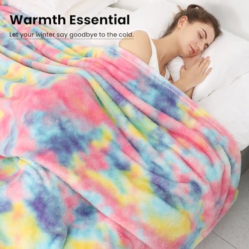 Fleece Blankets Soft Blanket Fuzzy Throw Blankets for Bed - Image 4
