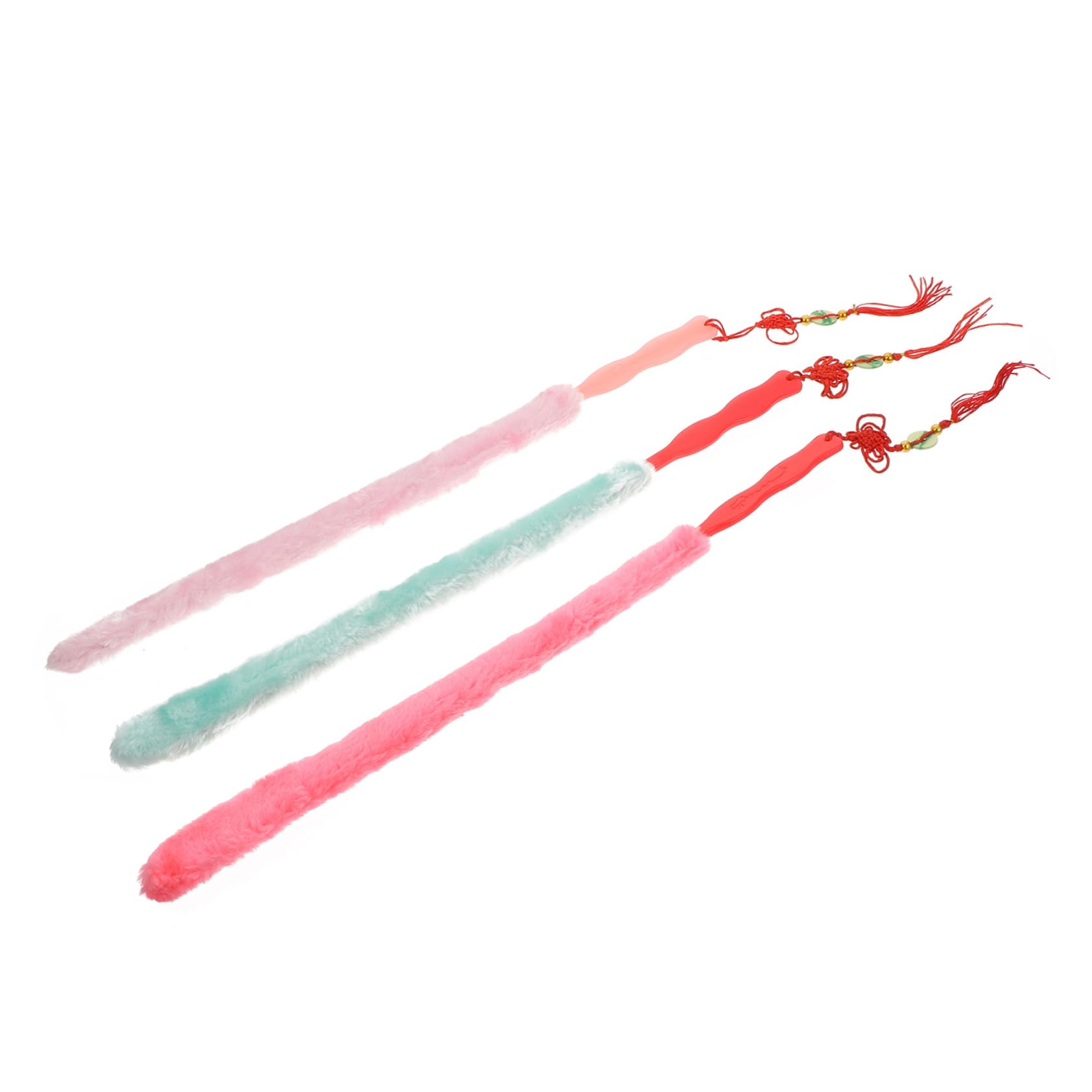 Totority 3pcs Guzheng Cleaning Brush Kit Hair Delicate Cleaning Brush for Musical Instruments Portable