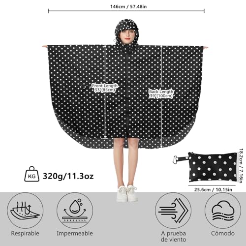 Lista de Impermeable para Mujer , tabla con los diez mejores. 5 Imagen adicional
