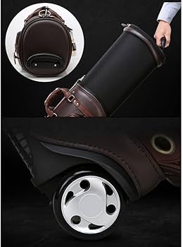 Amazon Basics ゴルフバッグ ブラック キャスター付き Amazon