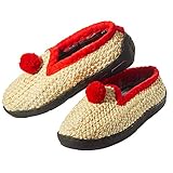 Strohschuhe aus Maisstroh Fischerkleidung GmbH Strohschuh Maisstroh hell, ROT Größe 39
