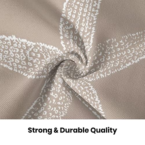 Aeioae Coastal Pillow Covers 20X20 Inch Set Of 2, Brown Tan Starfish Throw Pillow Covers Beach Pillowcase Linen Nautical Decor For Indoor Outdoor Home Sofa Bedroom Living Room #TOP6