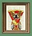 Pizza Corgi! Oregano the Welsh Corgi has the weirdest food dreams. Dog wearing a pepperoni pizza slice dictionary page book art print