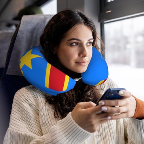 Almohada de viaje espuma viscoelástica tamaño mediano miniatura 5