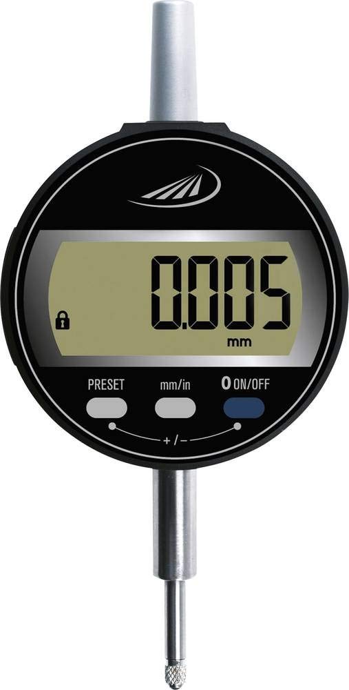 HELIOS PREISSER 1723 502 Comparateur avec afficheur numérique 12.5 mm Lecture: 0.005 mm