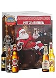 Adventskalender mit 24 Bieren aus aller Welt (24 x 0.33L) I Adventsgeschenk für Bierliebhaber I besondere Bier Geschenkidee für Männer I Adventskalender 2022