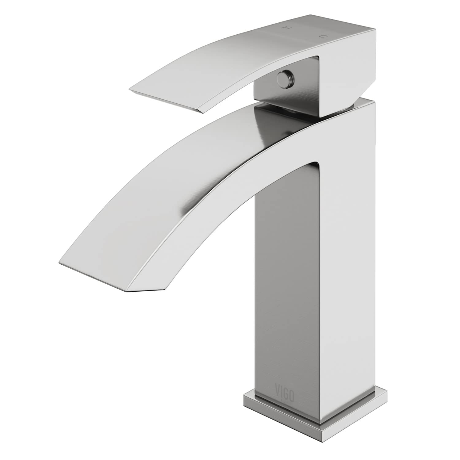 Vigo VG01015 Bathroom Sink Faucet Brushed Nickel Nellis Auction