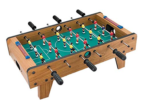 THMY Sports Foosball Table for Kids and Adults – Foosball Table for Game Room – Play Tabletop Foosball with an Authentic Table Soccer Game – Durable Foosball Table for Intense Play
