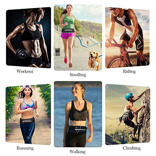 Running-Belts-for-Women-Waterproof-Fanny-Pack-Running-Waist-Pouch-Phone-Holder-Adjustable-Sports-Money-Belt-with-Headphone-Port