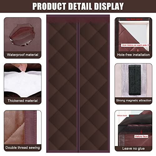 Tenda Magnetica Isolante Termica, 90*200 cm Senza