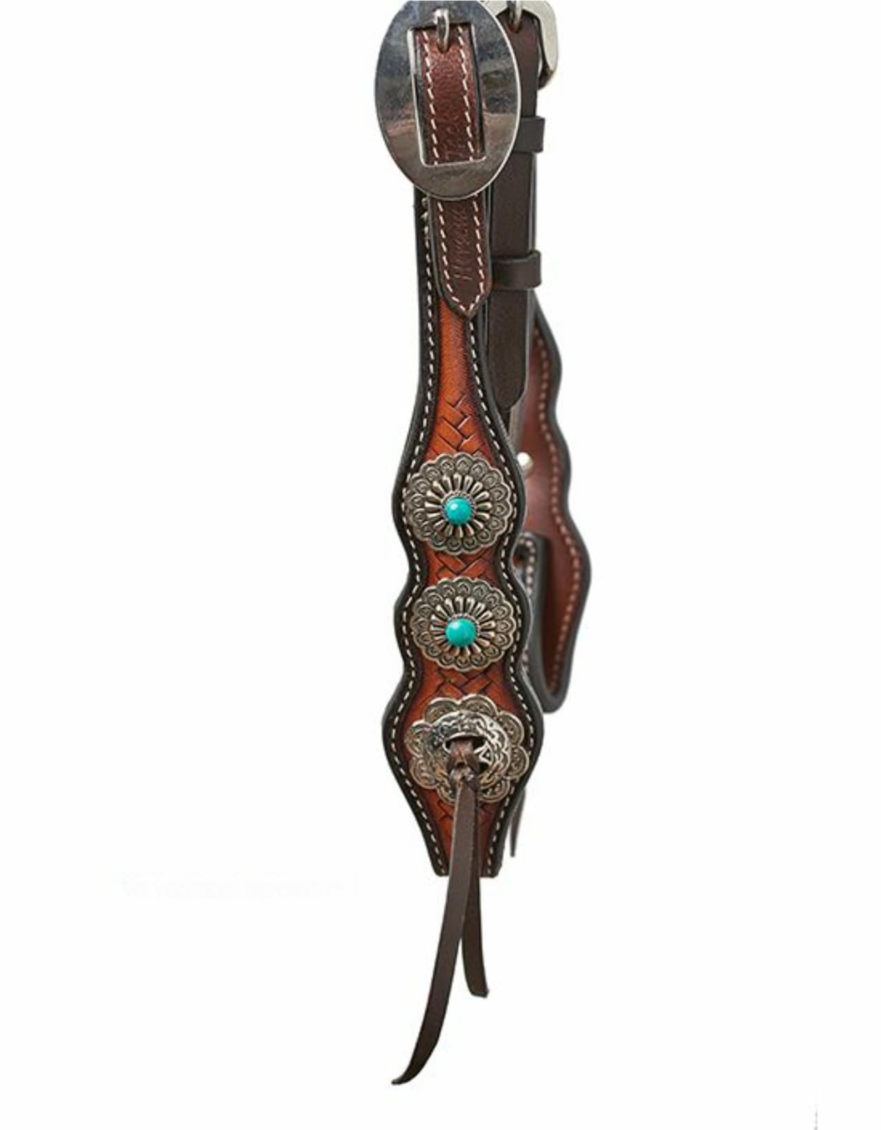 Horseman´s Tack Westerntrense Oldstyle Navajo Conchas