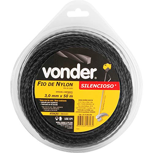 Fio De Nylon Silencioso Vonder 3 X 50 M