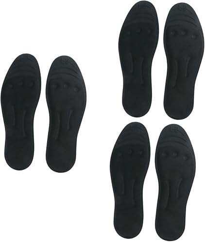 Miniatura 10 de 2 pares de plantillas para pies planos, plantilla de zapatos transpirable, plantillas de gel líquido, plantillas a prueba de golpes, 3 piezas de
