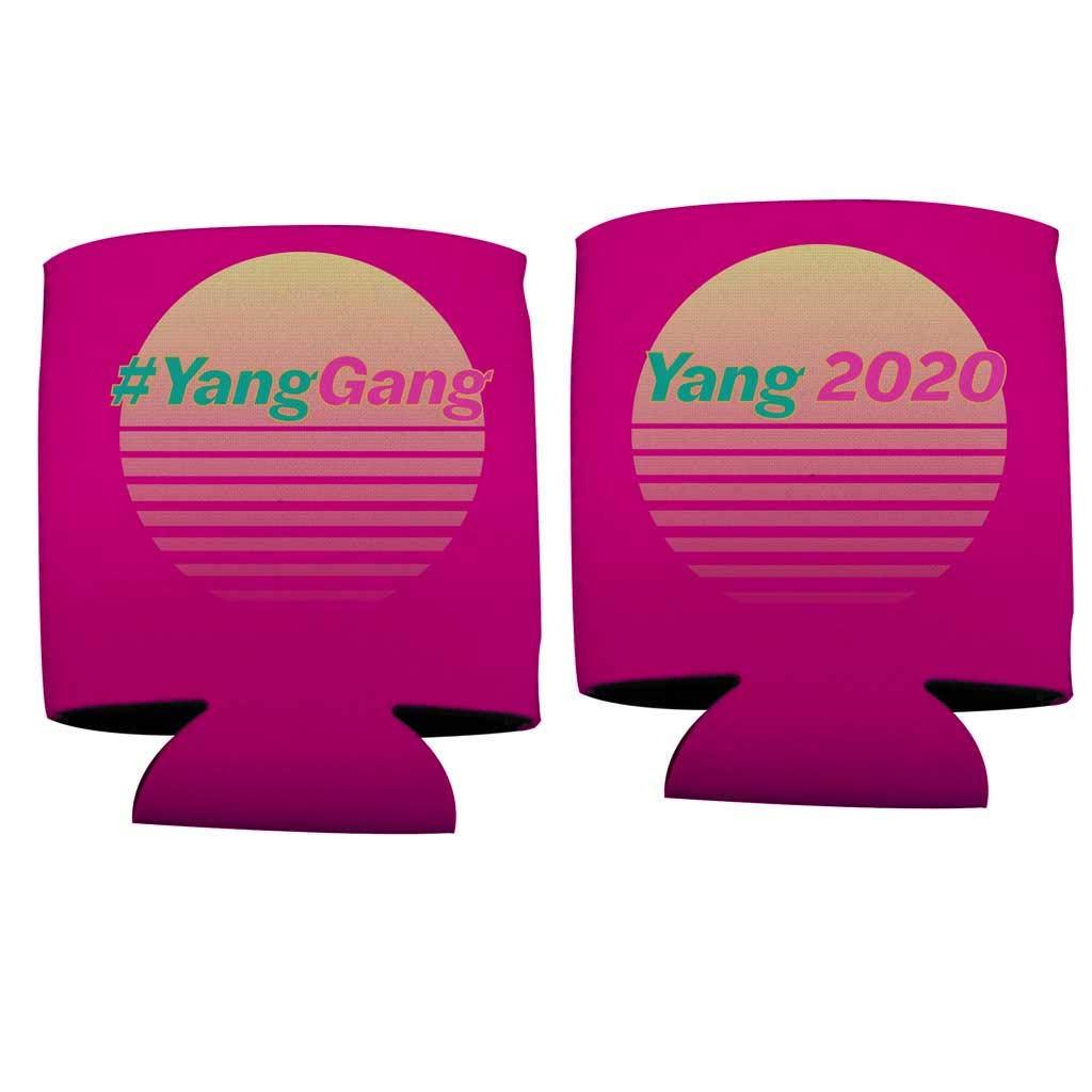 VictoryStore Can Coolers - Yang 2020 Can Cooler Yang Gang Can Cooler Set of (12)