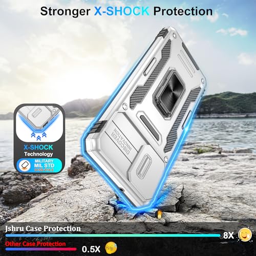 Coque Galaxy A06 Gritup grise avec cache caméra et protège-écran - 3