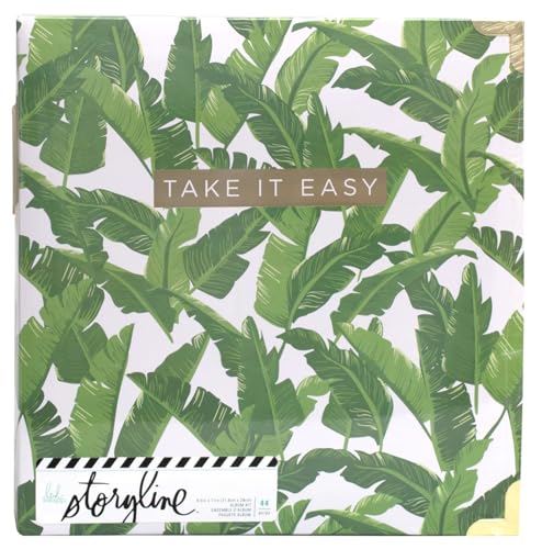 Heidi Swapp 313679 Album Storyline-D-Ring-8 x 11-Leaves (44 Piece), Multi