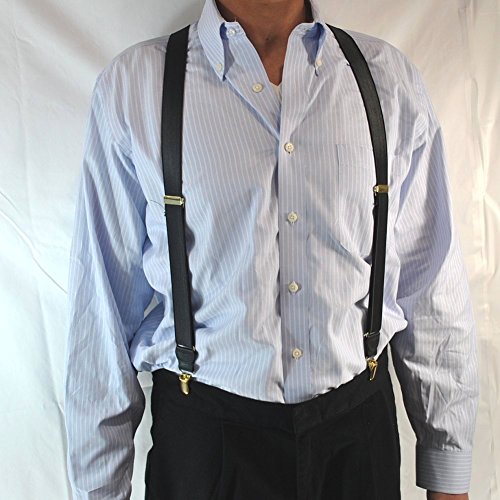 Image of Hold-Up Formal Series Men's X & Y-Back Suspenders with No-Slip Clips