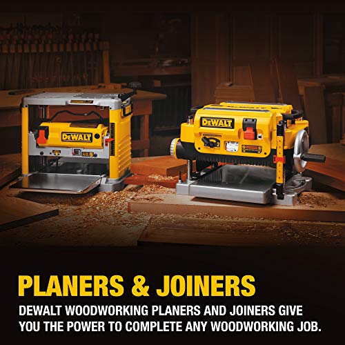 DEWALT Benchtop Planer, Single Speed, 15-Amp, 12-1/2-Inch (DW734)